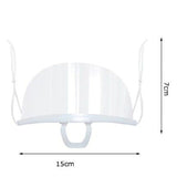 Set 10 bucăți ,Mască transparenta pentru protecție nas si gură image 2