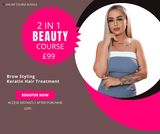 Pachet 2 Cursuri Online – Stilizare Sprâncene & Îndreptare cu keratină (Reducere Specială) image 0