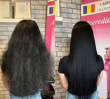 Keratin Hair Straightening