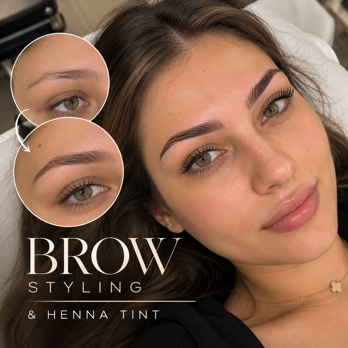 Eyebrow styling and henna tinting course