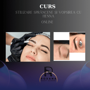 Online-Curs de stilizare sprâncene și vopsire cu henna